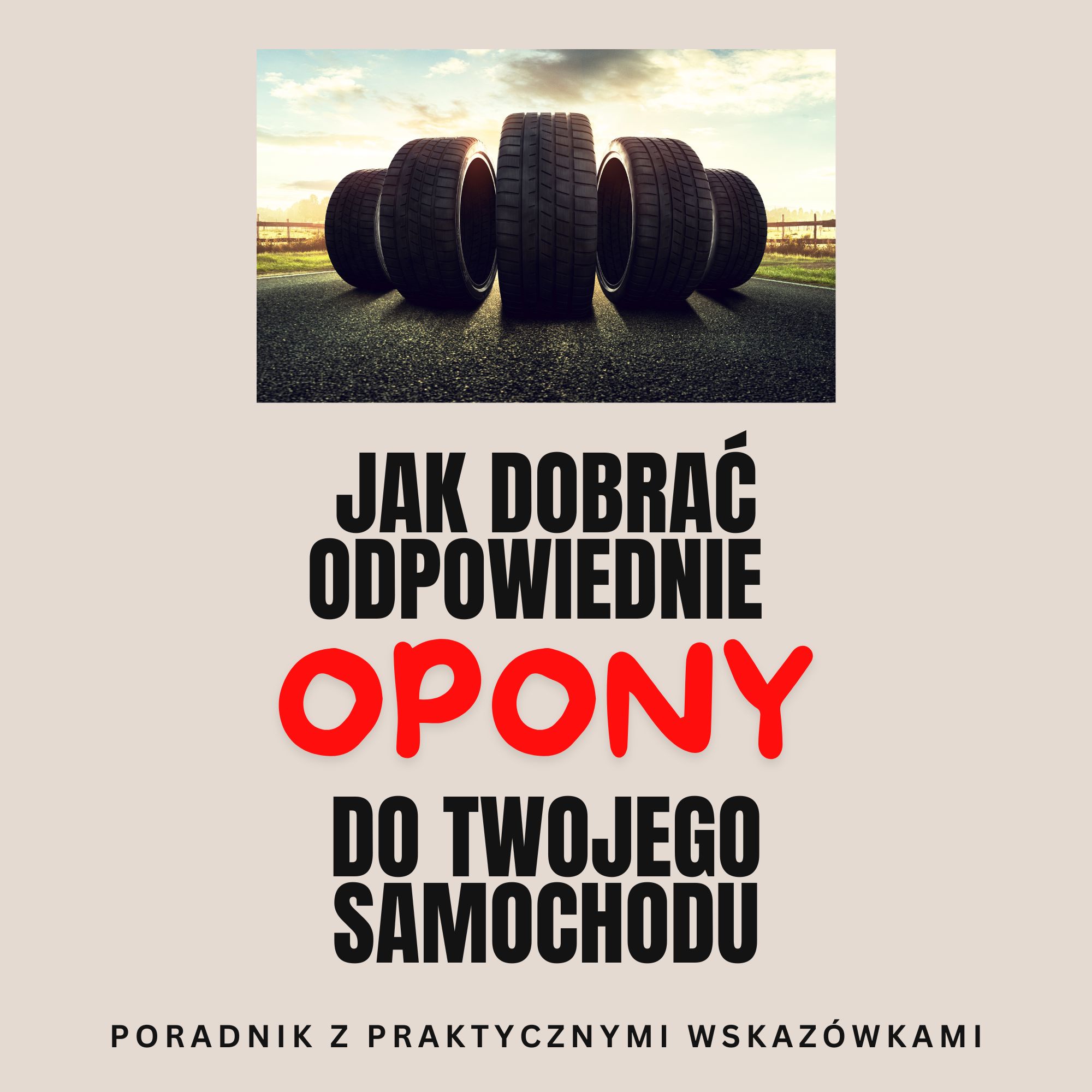 Poradnik Jak dobrać odpowiednie opony do Twojego samochodu?